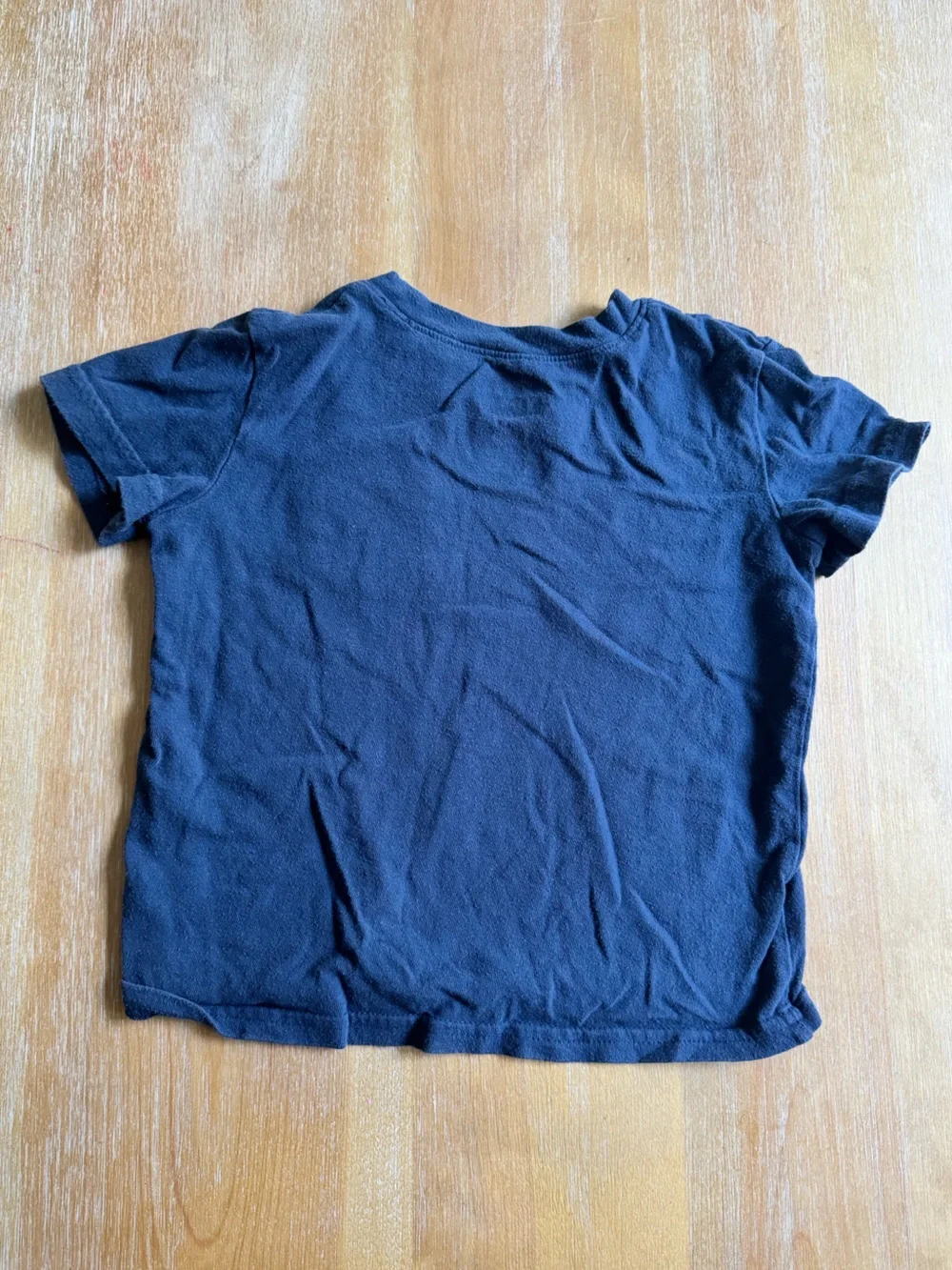Toddler Boy - Size 3T -  (x2) Red & Navy Striped Henley Tee  and Navy Tee